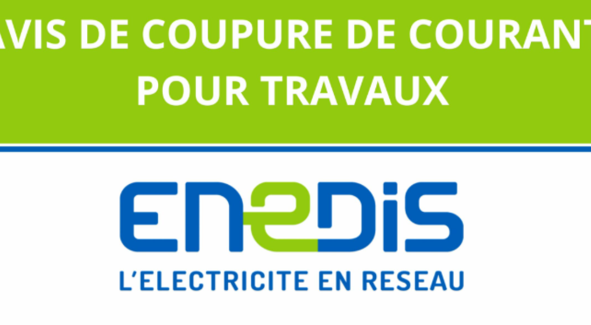 Coupure courant ENEDIS