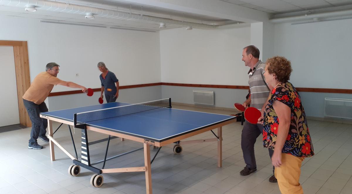 Activité Tennis de table