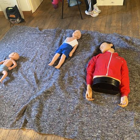 Cours de secourisme à Puy Saint Eusèbe