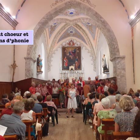 Concert des chorales à Puy Saint Eusèbe