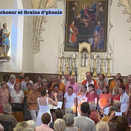 Concert des chorales à Puy Saint Eusèbe Concert des chorales à Puy Saint Eusèbe