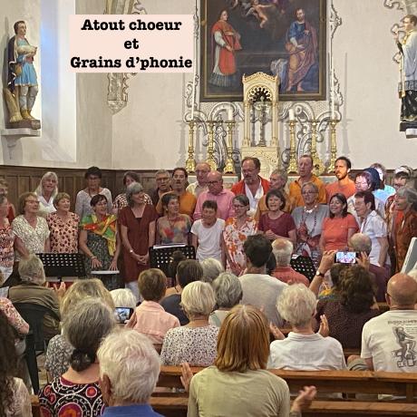 Concert des chorales à Puy Saint Eusèbe Concert des chorales à Puy Saint Eusèbe