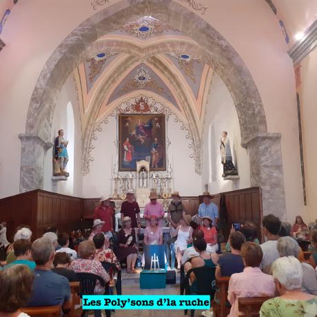 Concert des chorales à Puy Saint Eusèbe Concert des chorales à Puy Saint Eusèbe