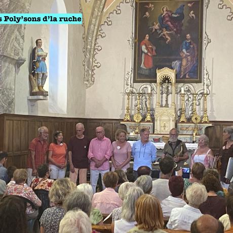 Concert des chorales à Puy Saint Eusèbe Concert des chorales à Puy Saint Eusèbe