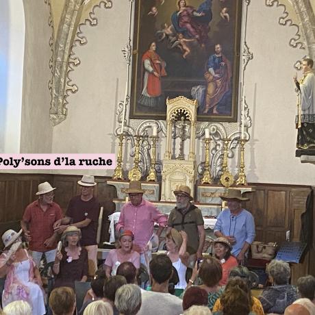Concert des chorales à Puy Saint Eusèbe Concert des chorales à Puy Saint Eusèbe