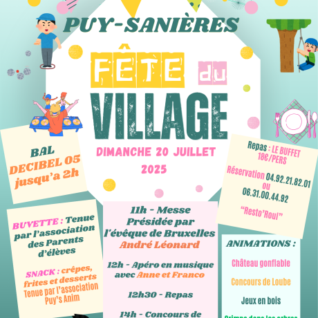 FETE Puy Sanières 2025