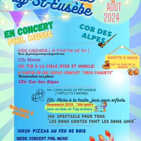 Affiche fête Patronale 2024