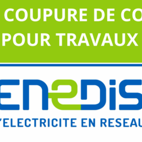 Coupure courant ENEDIS