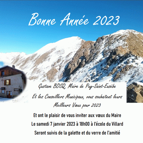 Vœux du Maire 2023
