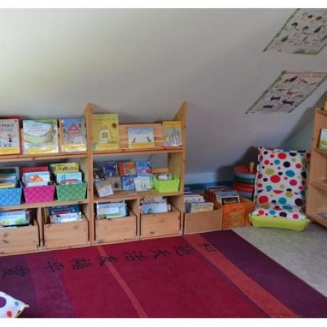 Arrière salle de la bibliothèque Bibliothèque