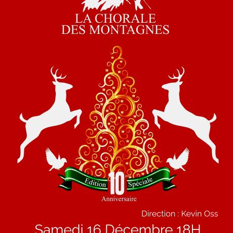 CONCERT CHANT DE NOEL LA CHORALE DES MONTAGNES