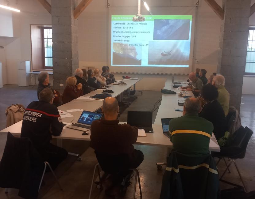 Le comité technique du 23 janvier a lancé l'étude de réalisation du plan de massif DFCI.