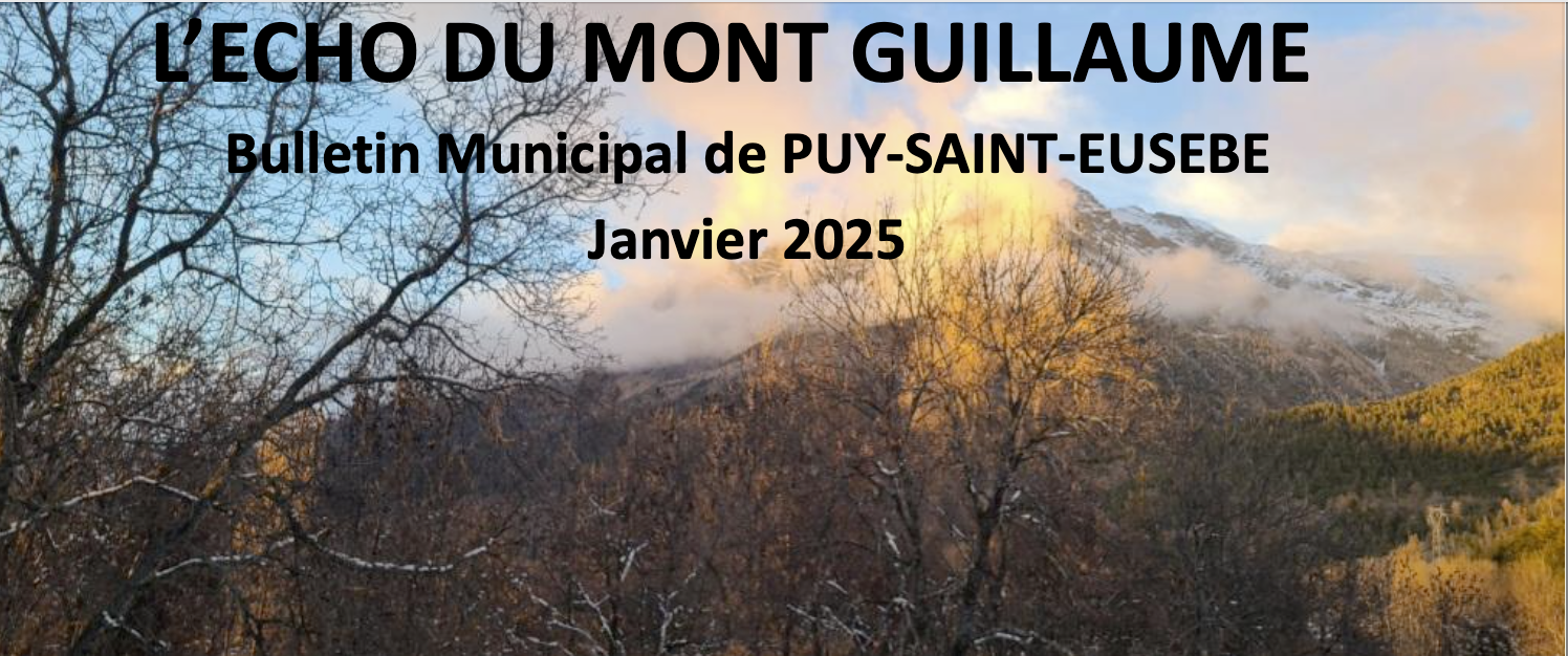 bulletin Puy Saint Eusèbe