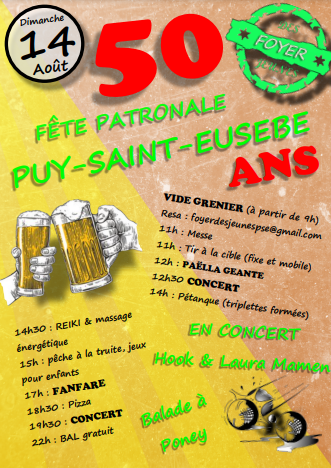 Fête de Puy St Eusèbe 2022